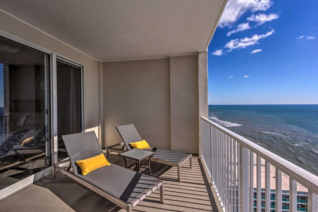 Beachfront Pcb Condo With Ocean Views And Pool Access! Panama City Beach Eksteriør bilde
